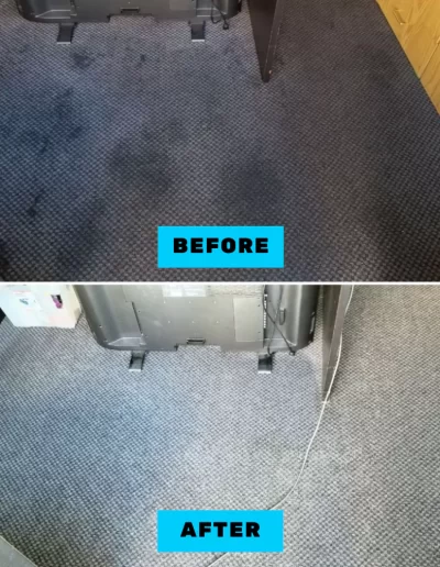 Before & After Carpet Cleaning