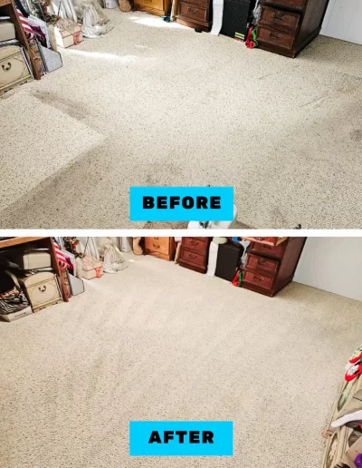 Before & After Carpet Cleaning