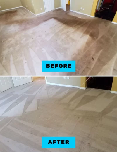 Before & After Carpet Cleaning