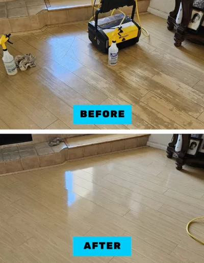 laminate, LVP floor cleaning