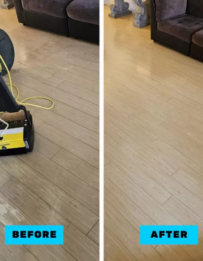 laminate, LVP floor cleaning