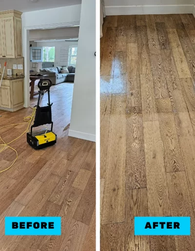 laminate, wood, LVP floor cleaning