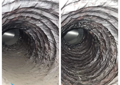 Air Duct Cleaning Before & After