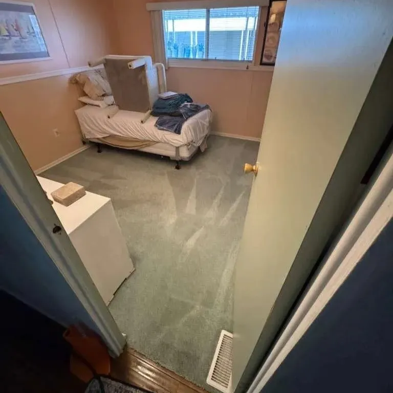 After Bedroom Carpet Cleaning